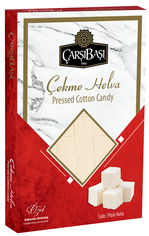 Halva au fil dentaire nature premium (Sade Çekme Helva) - paquet de 100g