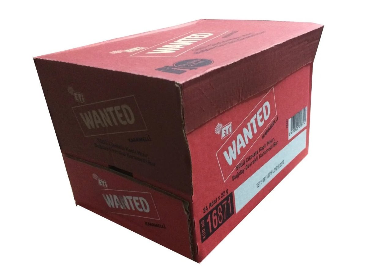 Eti Wanted Caramel Wafer 22g - TryAladdin