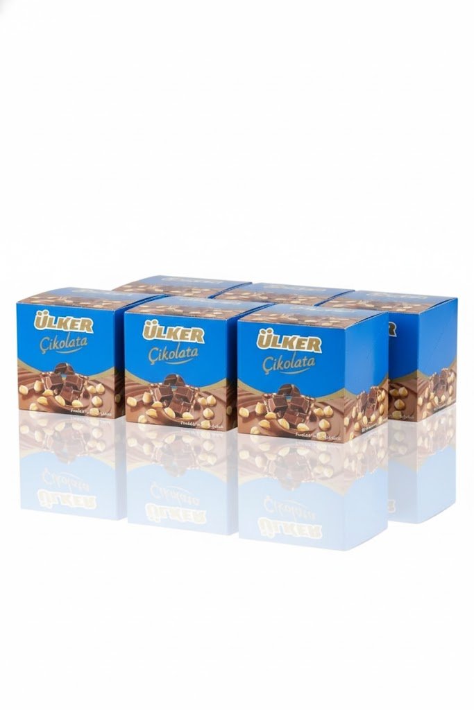 Ulker | Milk Square Chocolate with Hazelnuts - TryAladdin