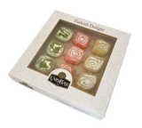 Carsibasi Délice roulé assorti aux saveurs de fruits premium - Boîte cadeau 300g