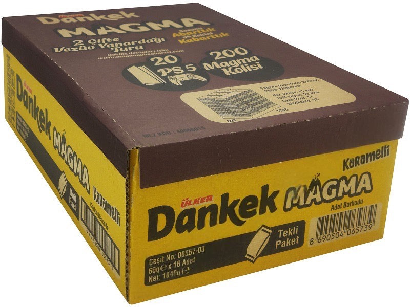 Oekel | Dankek Magma Cake met Karamelsaus