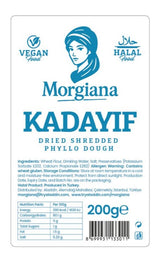 Gedroogde Kataifi/Kadayif - Bulk Geraspte Filodeeg 16lb