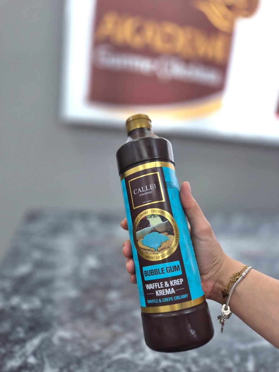 Callei Bubble Gum Cream for Waffle, Pancake & Desserts 1000gr - TryAladdin