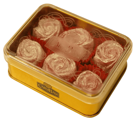 Carsibasi Artisan Roselight Turkish Delight - 140g Premium Tin Box - TryAladdin