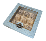 Carsibasi Premium Assorted Coconut & Hazelnut Turkish Delight - 227g Gift Box - TryAladdin