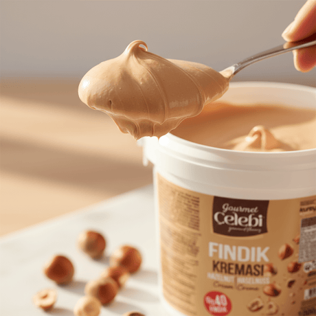 Celebiogullari Professional Hazelnut Cream (40% Hazelnut) - 500g, 1kg & 5kg Buckets - TryAladdin