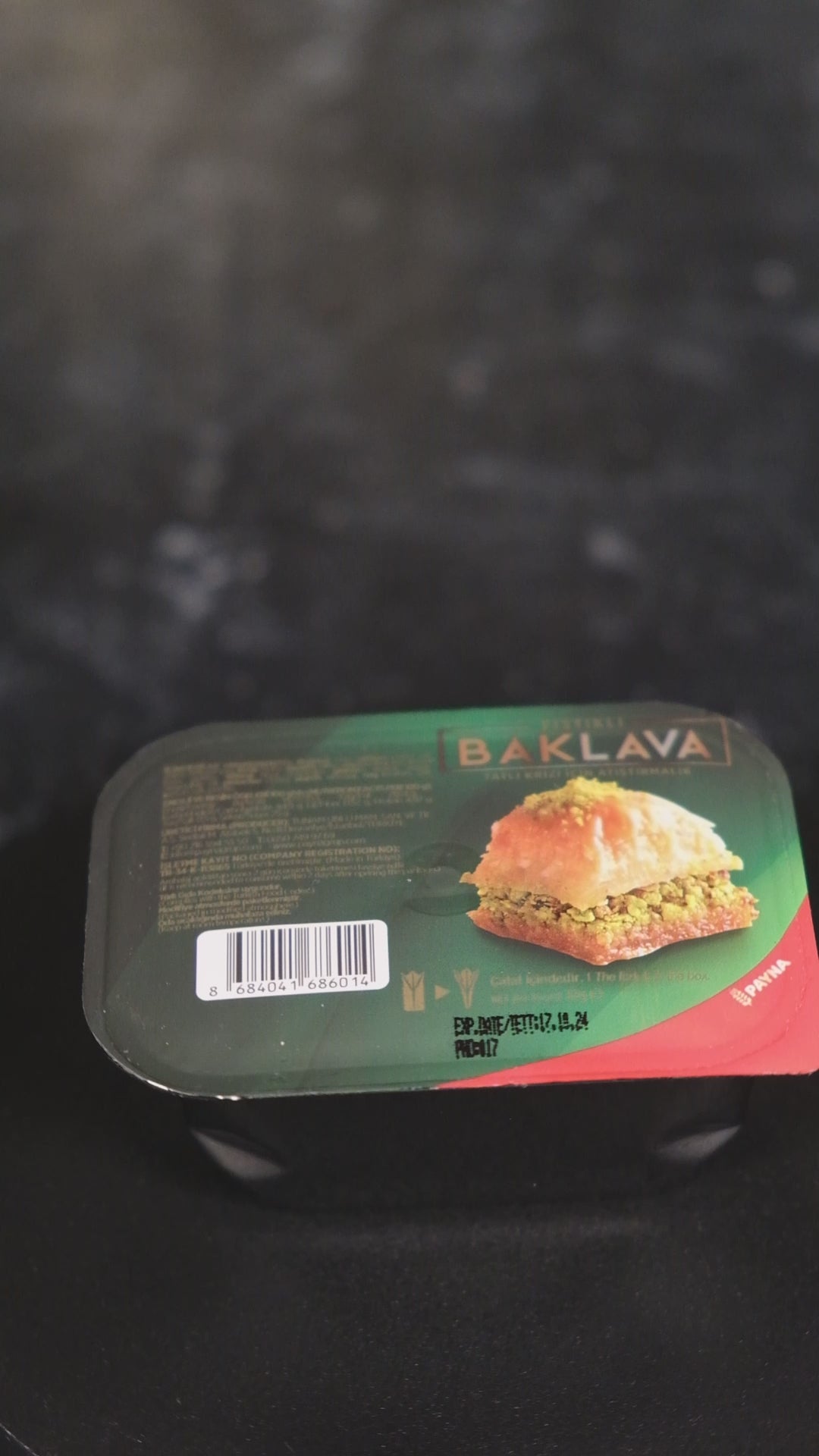 Betaald | Pistache- en Walnootmix Baklava Cadeaubox - 16 Enkele Porties