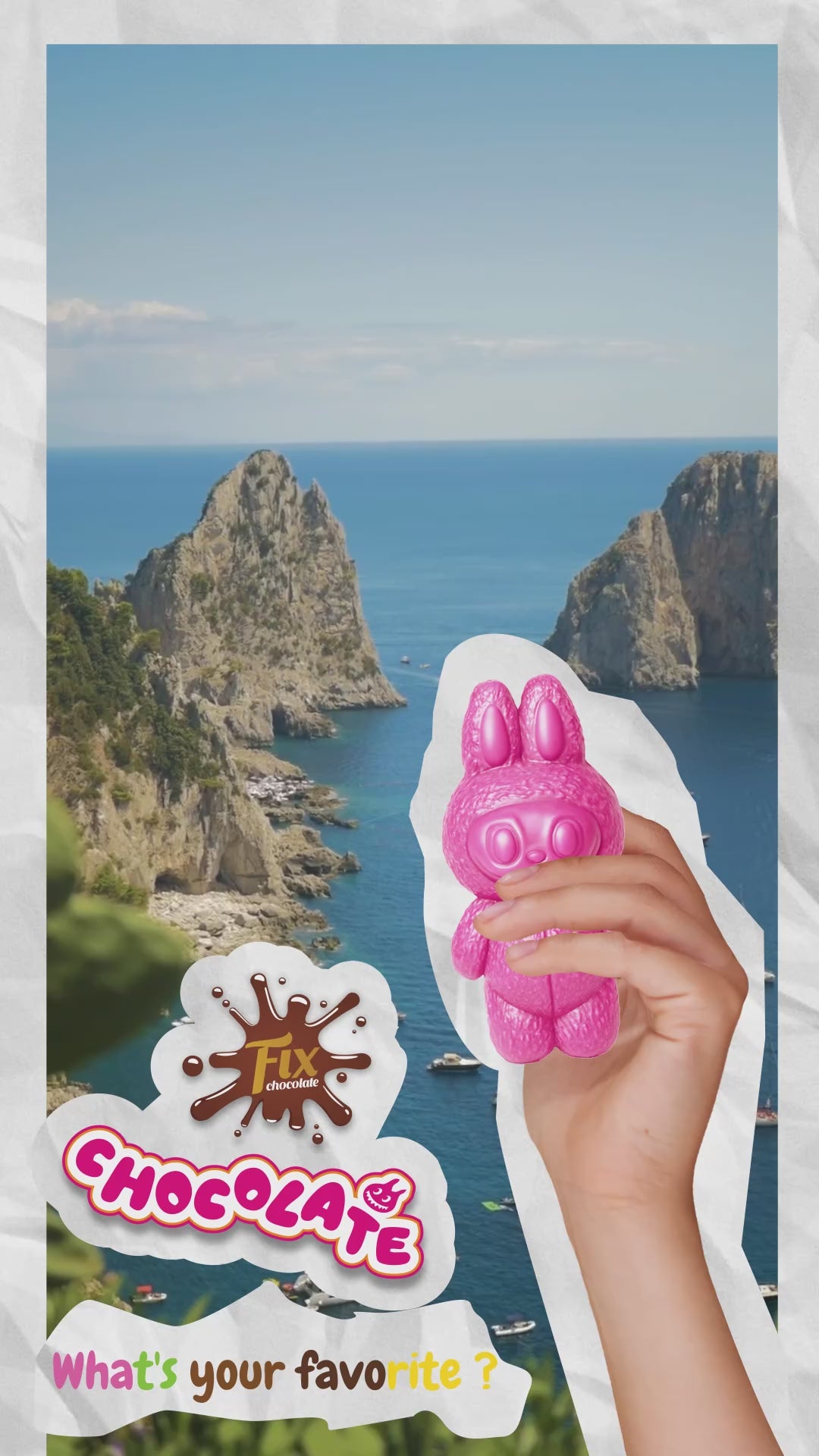 Lapin Mystère de Collection Édition Limitée Fix Chocolat - Assorti (60g-80g)