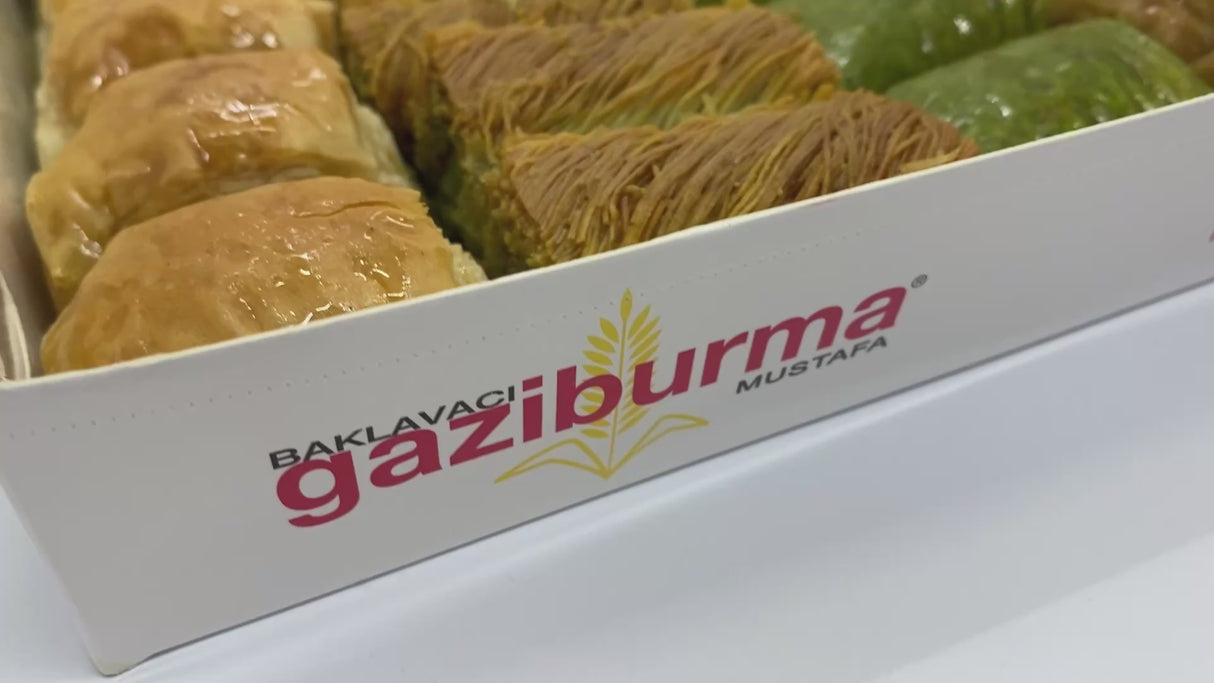 Gaziburma Mustafa | Baklava assortito premium al pistacchio
