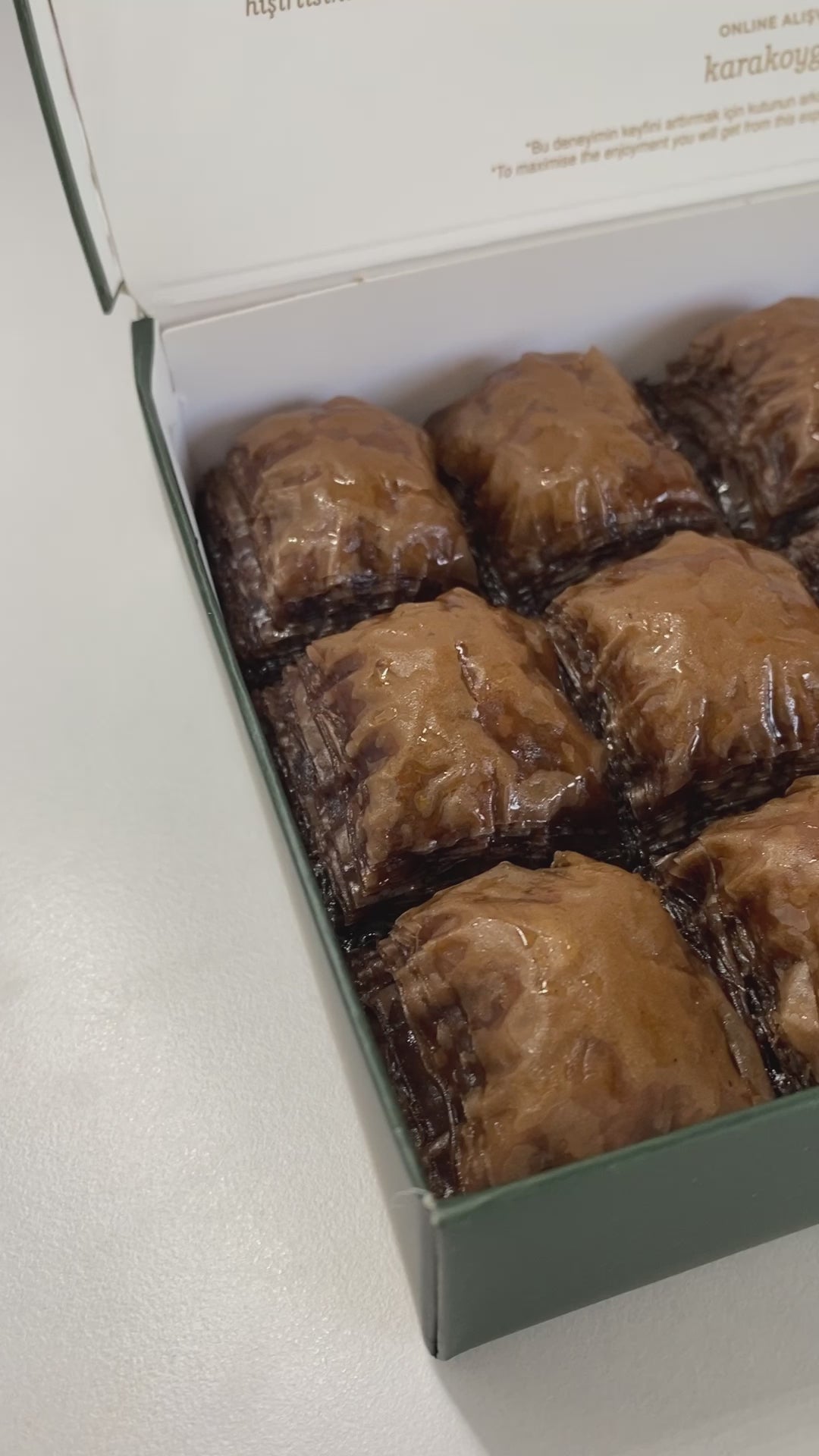 Karakoy Gulluoglu | Baklava turco al cioccolato