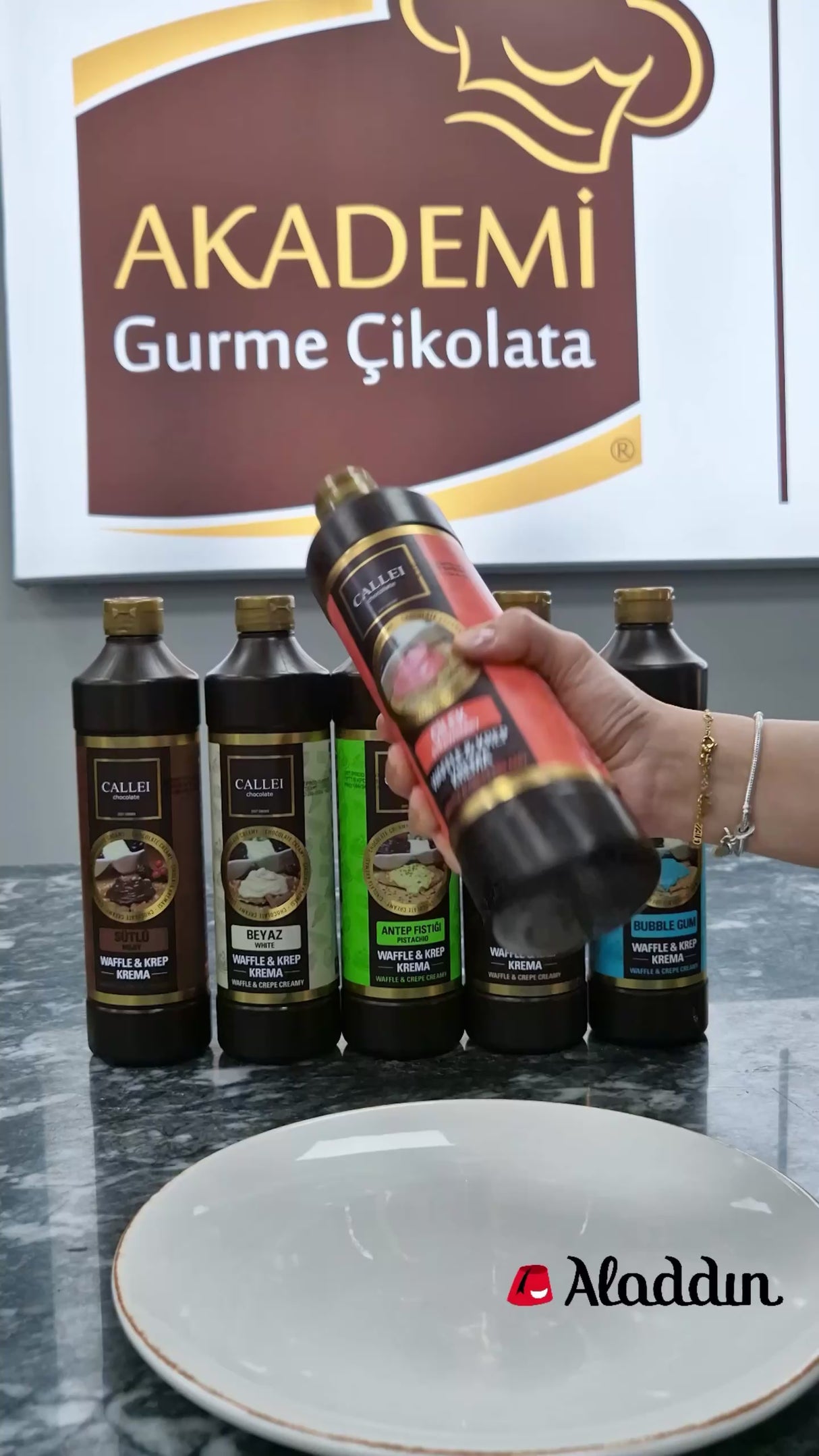 Callei | Erdbeercreme für Waffel & Crêpe 1000gr