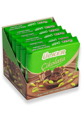 Ulker | Milk Square Chocolate with Whole Pistachios - TryAladdin