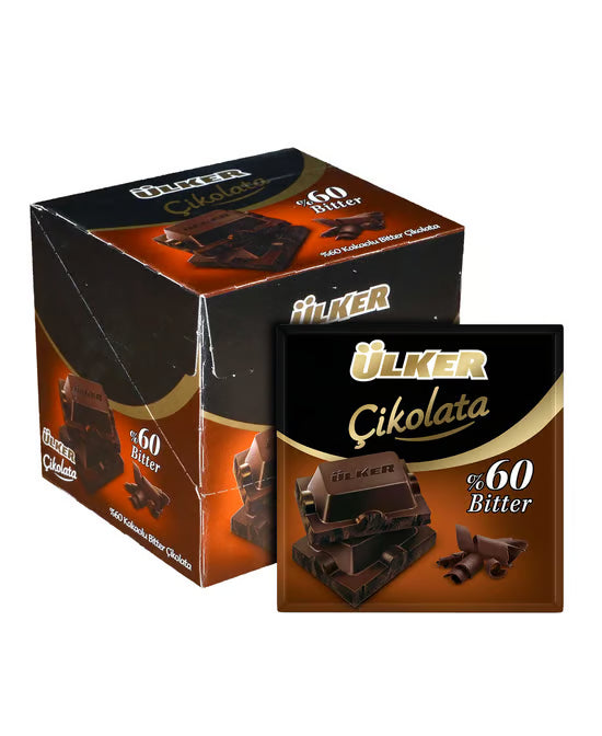 Oekel | Donkere Vierkante Chocolade %60